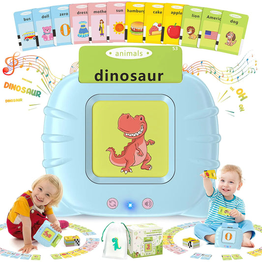 Toddler Toys for 2 3 4 5 Year Old Girls and Boys Uladis Speech Therapy Toys Autism Sensory Toys for Autistic Children Montessori Toys Learning Talking Flash Cards 384 Sight Words